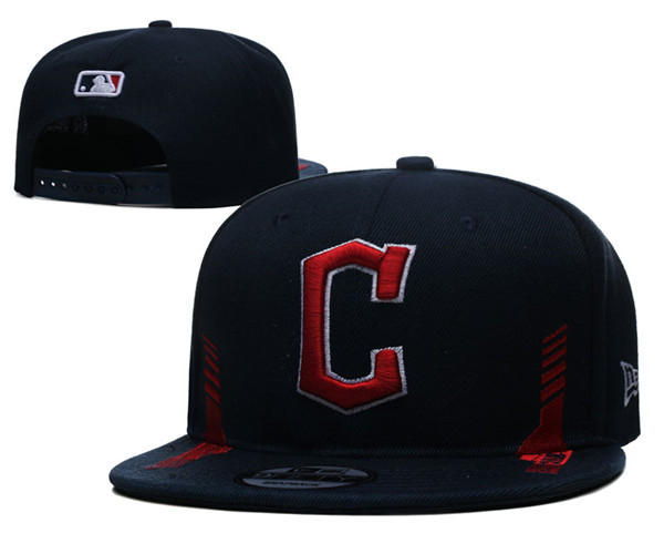 Cleveland Guardians Stitched Snapback Hats 011